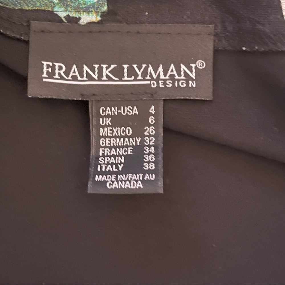 Frank Lyman Multi Color Jacket & Top Set Size 4 - image 5